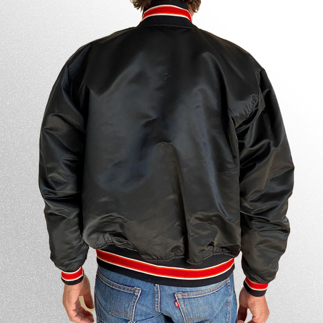 Starter NBA Miami Heat 90s Black Bomber Jacket