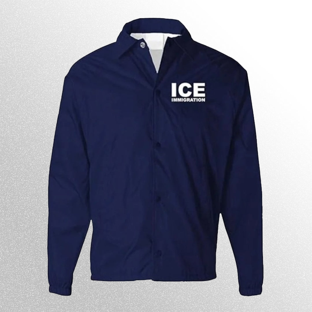 Ice Immigration Blue Jacket