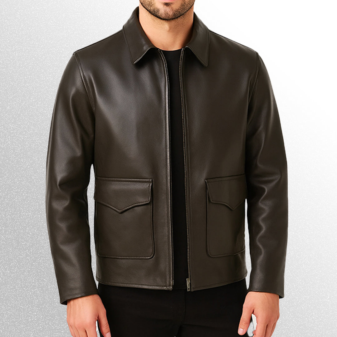 Raider Indiana Jones Brown Leather Jacket