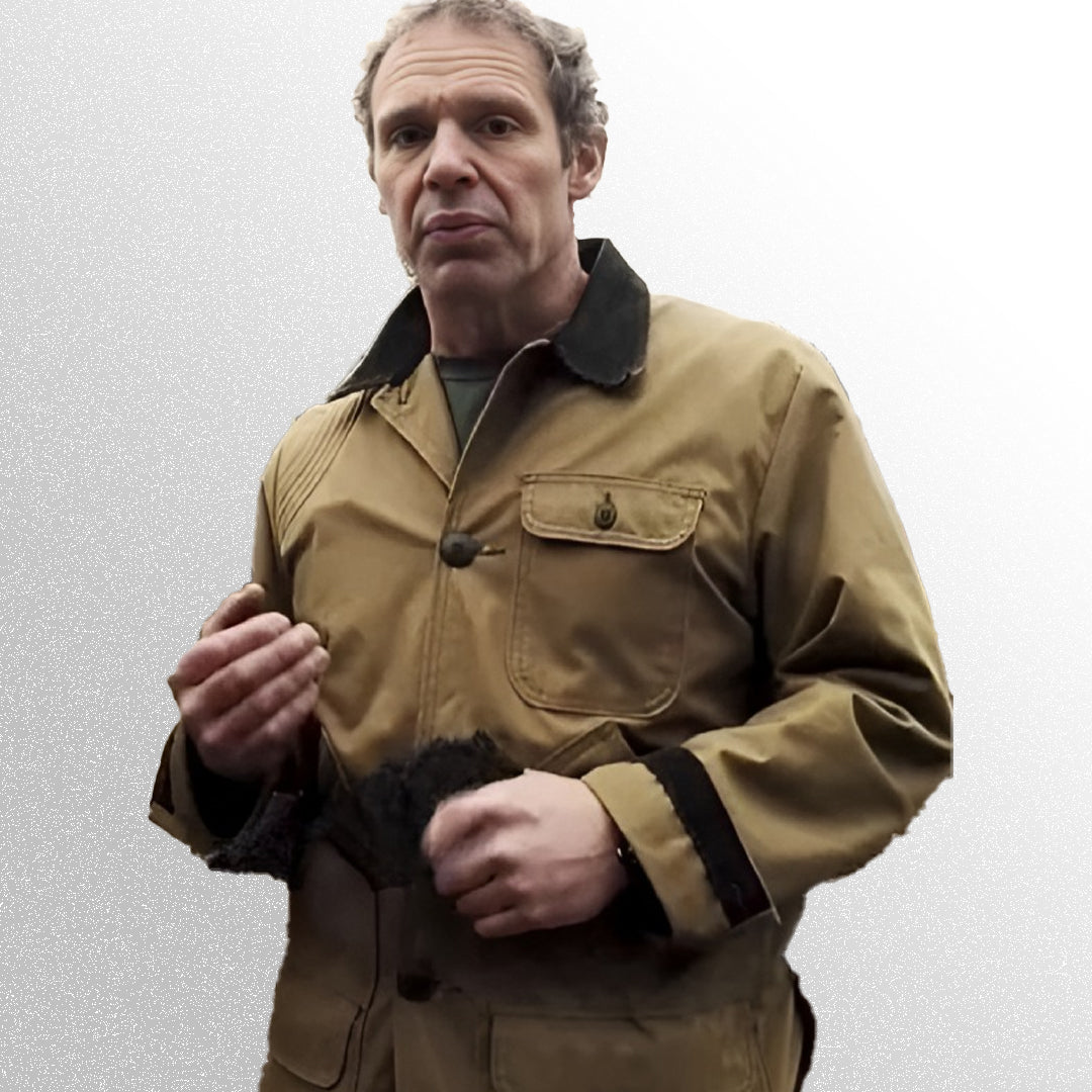 Paul Harrell Beige Cotton Jacket