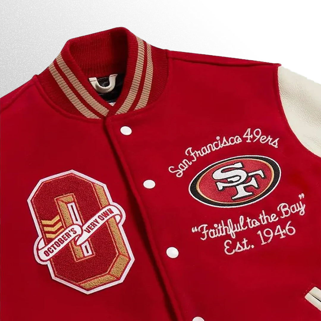 San Francisco 49ers Varsity Jacket