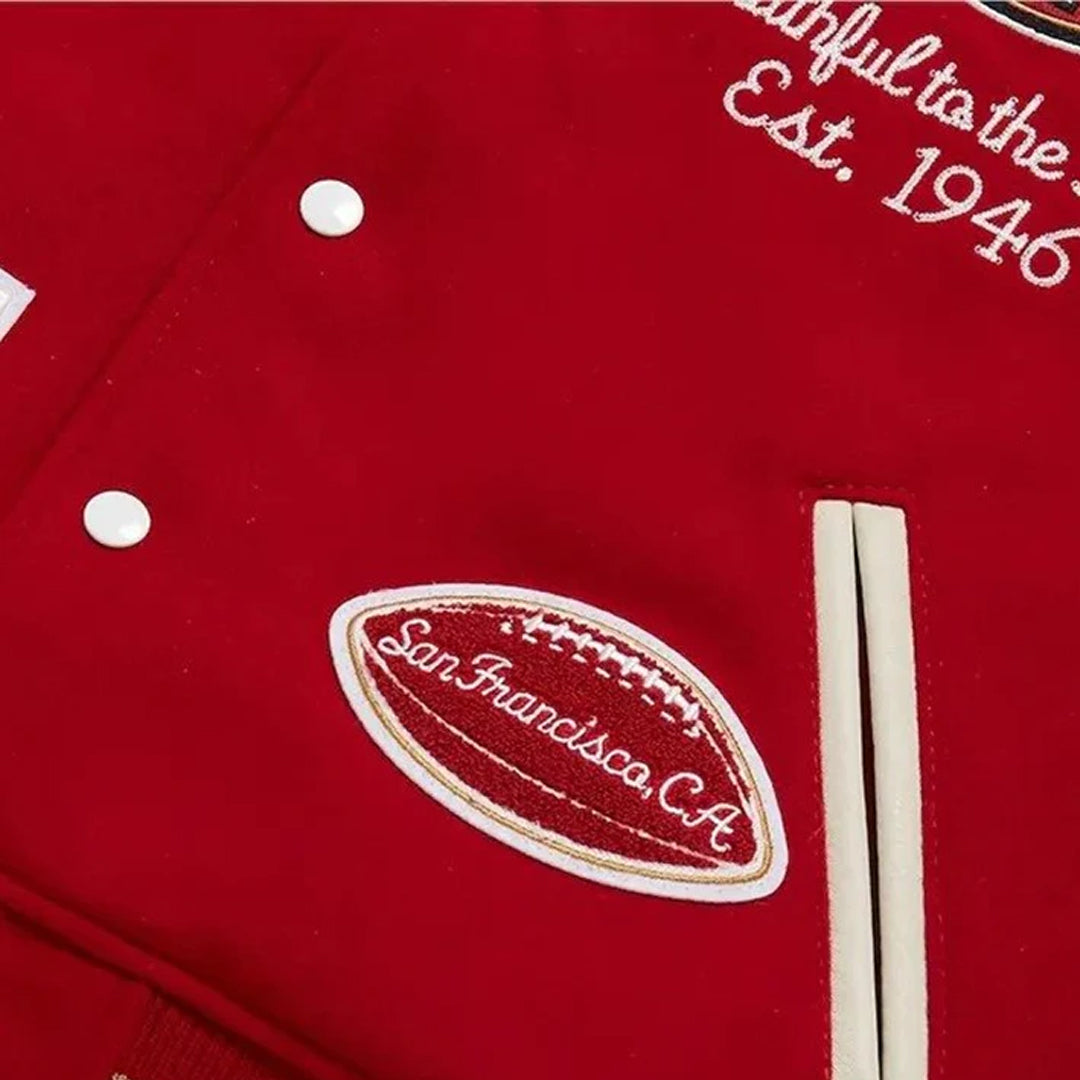 San Francisco 49ers Varsity Jacket