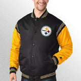 Steelers Black & Yellow letterman Jacket