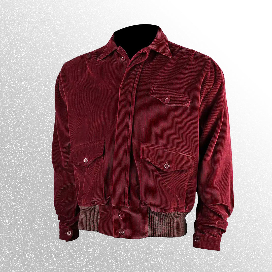 The Shining Jack Torrance Red Corduroy Jacket