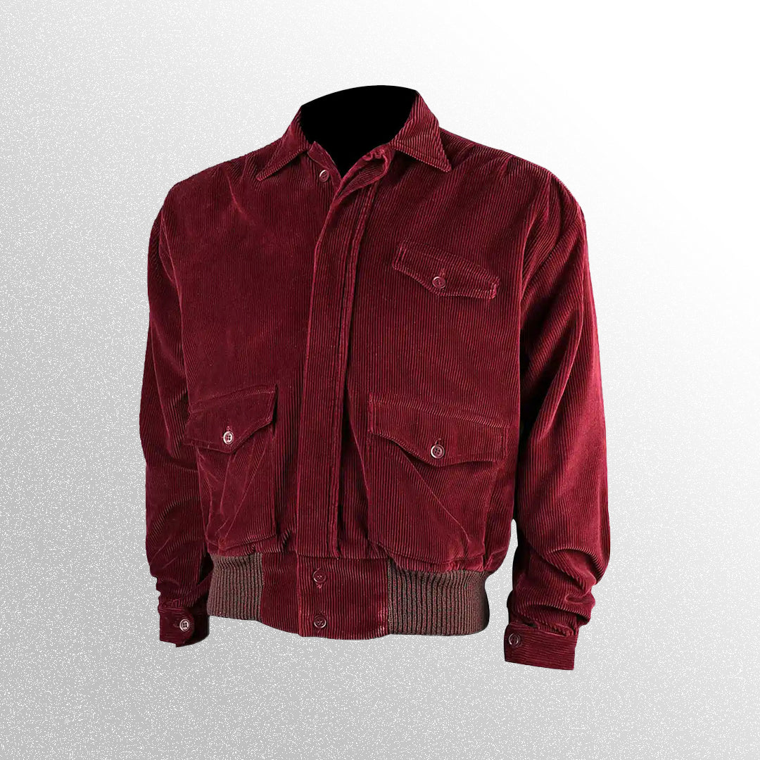 The Shining Jack Torrance Red Corduroy Jacket