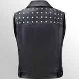 Women's Urban Grit Leather Vest