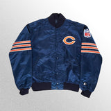 Chicago Bears NFL Starter Satin bomber Jacket