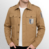 Attack on titan brown jacket