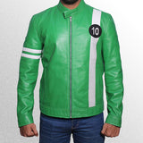 Ben 10 alien force zipper close leather jacket