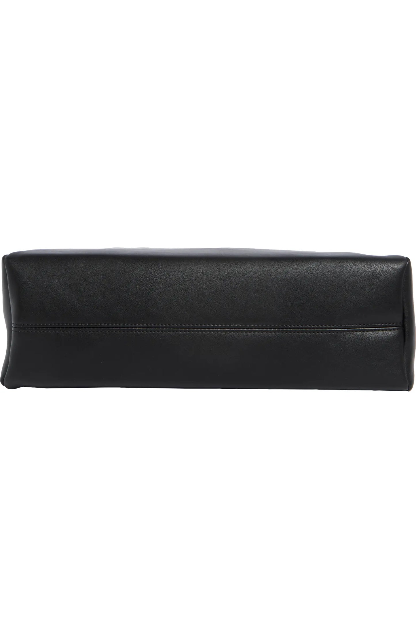 Row Symmetric Black Tote Bag