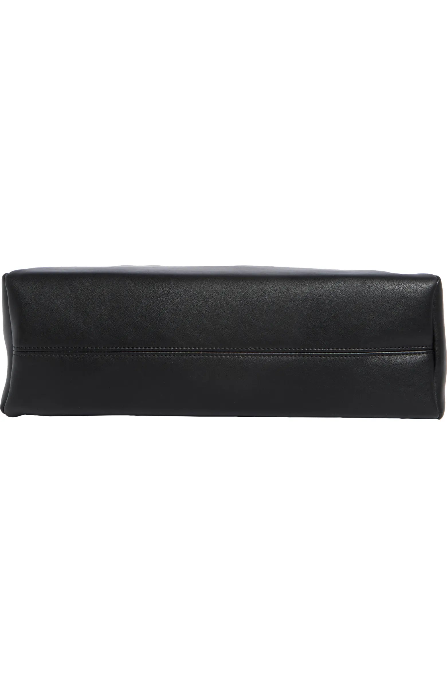 Row Symmetric Black Tote Bag