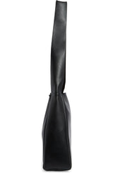 Row Symmetric Black Tote Bag