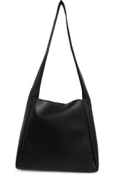 Row Symmetric Black Tote Bag