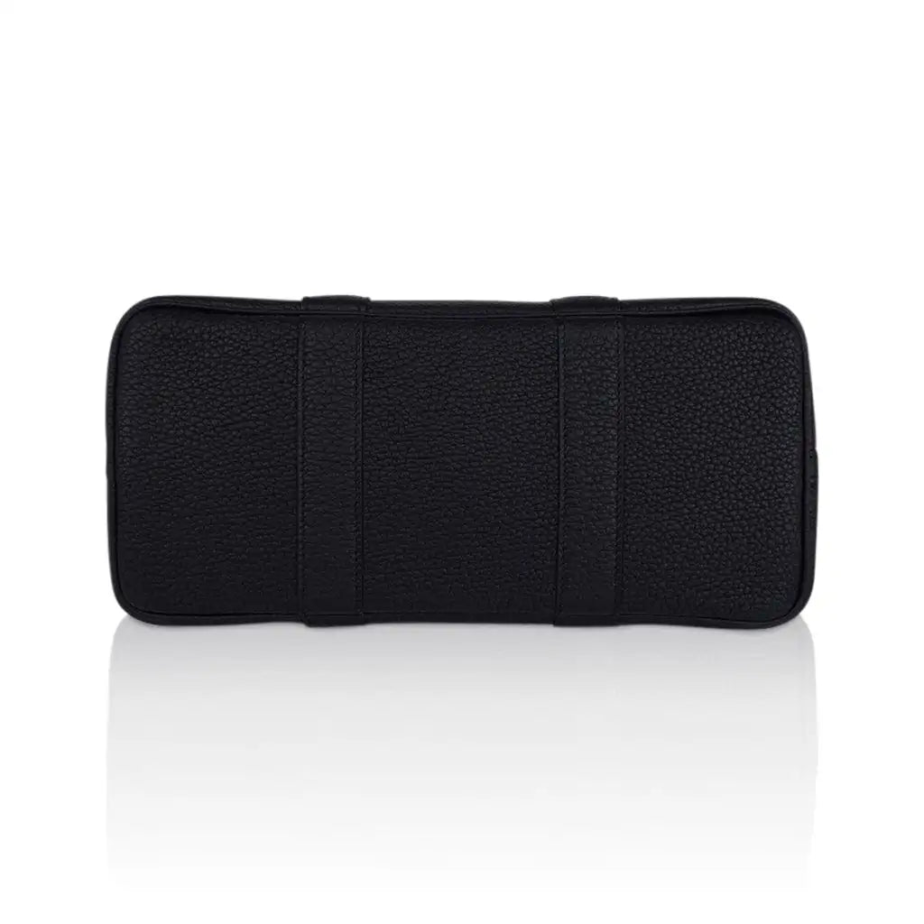 Black Garden Party Leather Bag