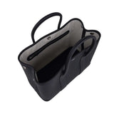Black Garden Party Leather Bag