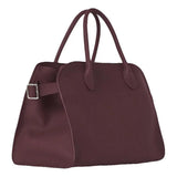 Leather Tote Premium Leather Burgundy Bag