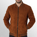 Bruce willis pulp fiction butch coolidge suede bomber jacket
