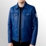 Future trunks leather jacket
