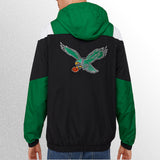 Starter philadelphia eagles jacket back image