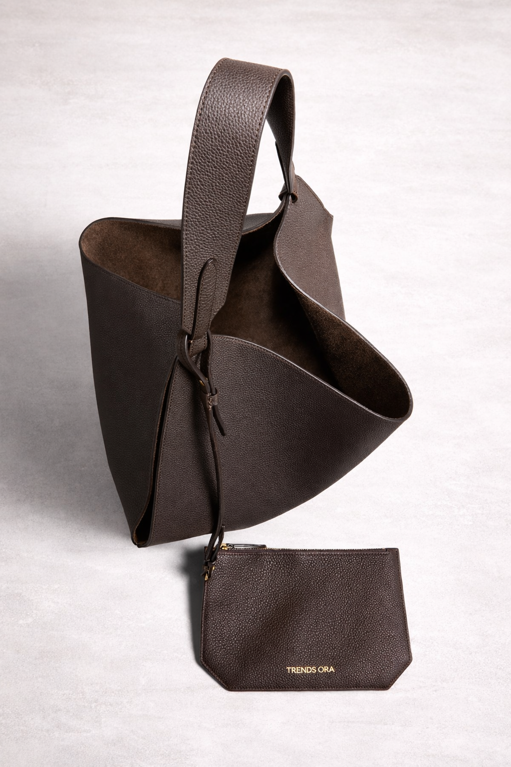 Medium Black Lotus Tote Bag