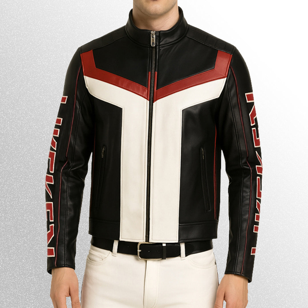 Superman Leather jacket front