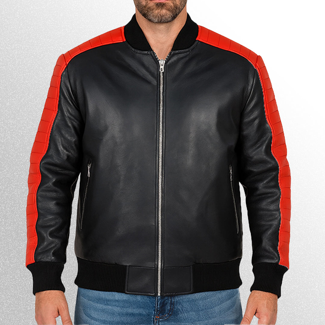 The fall guy miami vice stunt team leather jacket