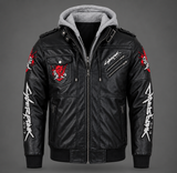 Johnny Silverhand Samurai Black Leather Jacket – Cyberpunk 2077