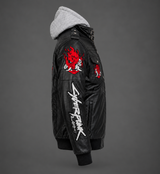 Johnny Silverhand Samurai Black Leather Jacket – Cyberpunk 2077