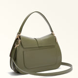 Medium Sage Green Leather Hand Bag