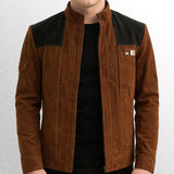 Han solo brown leather jacket