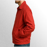 Red james dean jacket side view