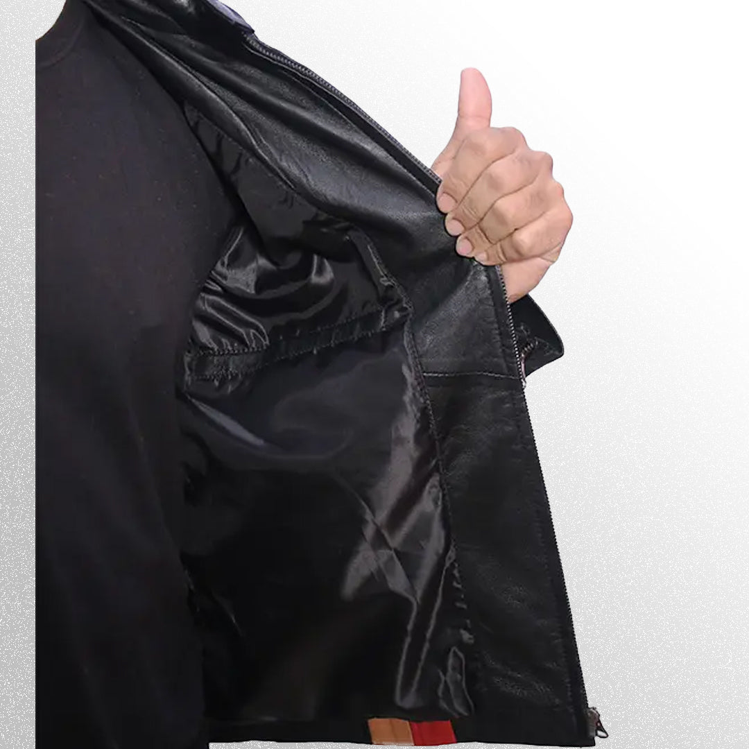 Cyclops leather jacket inner shel