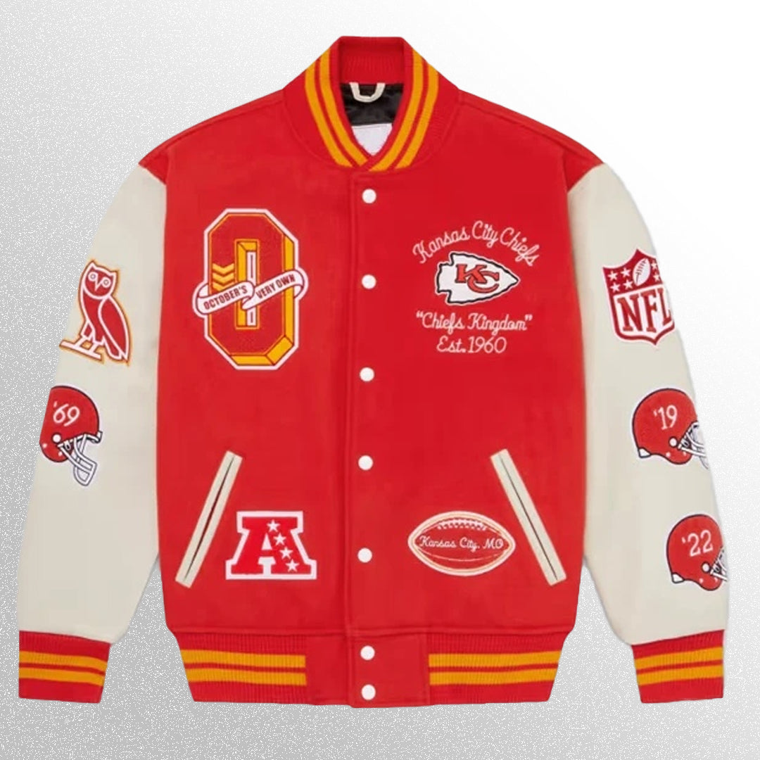 Kansas city chiefs varsity jacket