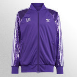 Korn x Adidas Purple Sequin Tracksuit Jacket