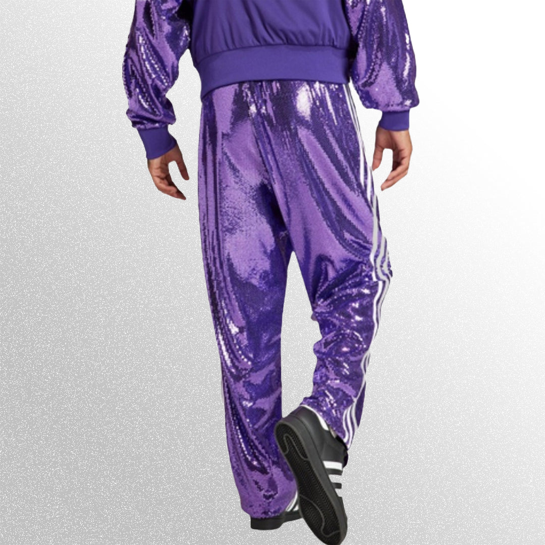  Purple sequin tracksuit 