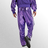  Purple sequin tracksuit 