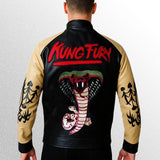 Kung fury cobra jacket back view