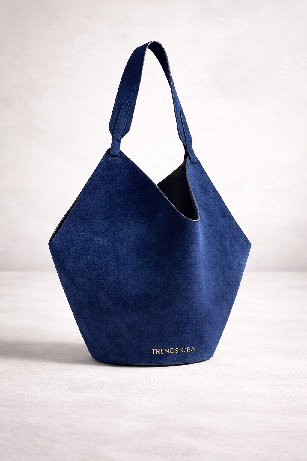 Medium Black Lotus Tote Bag