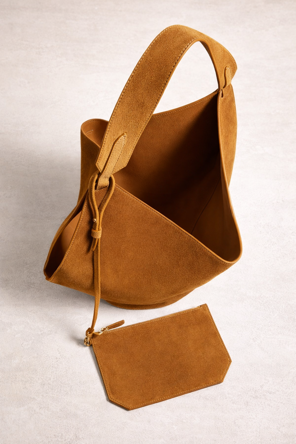 Medium Black Lotus Tote Bag