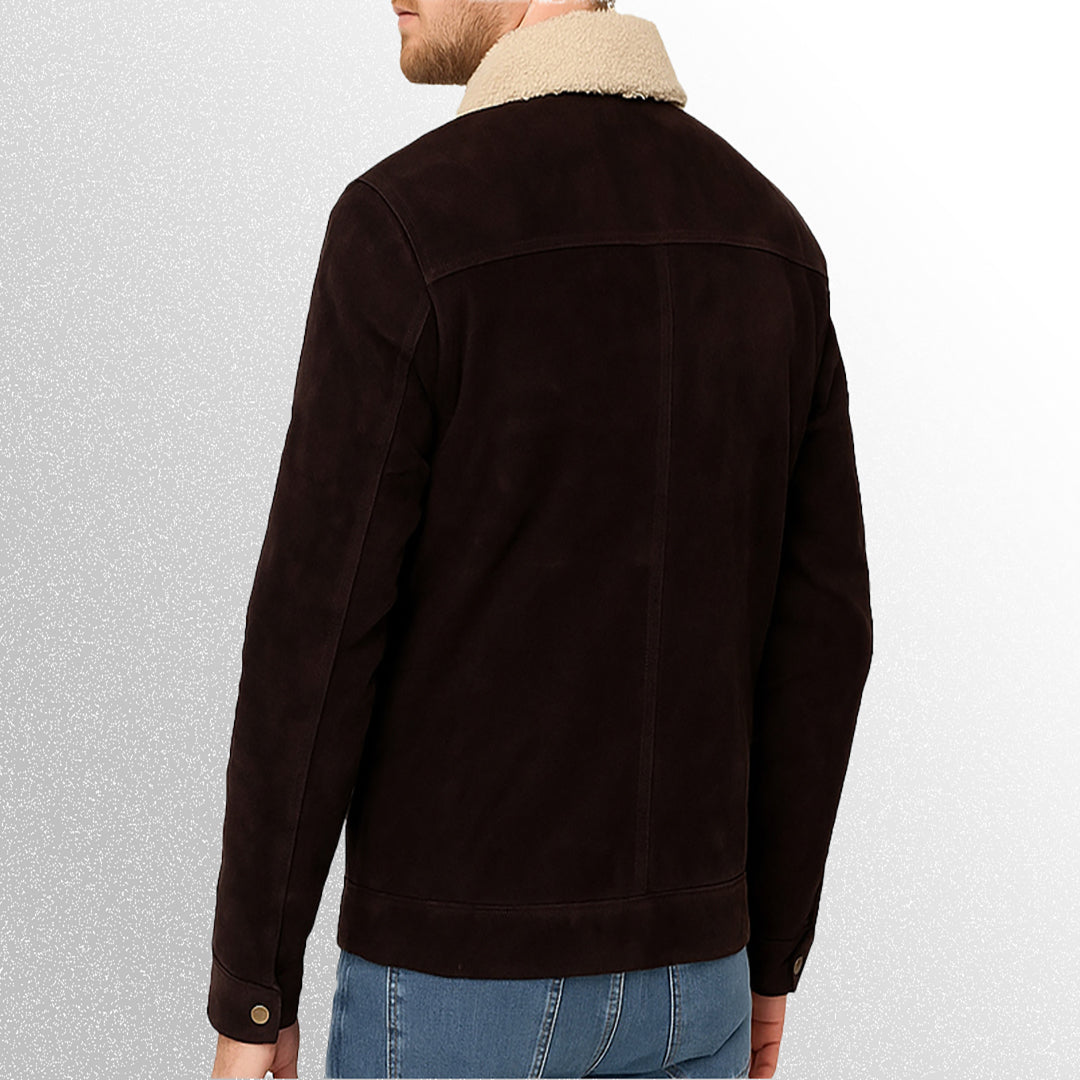 Men's rick grimes jacket back veiw