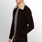 Rick grimes bomber jacket side view