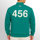 Squid game player seong je 456 jacket back image