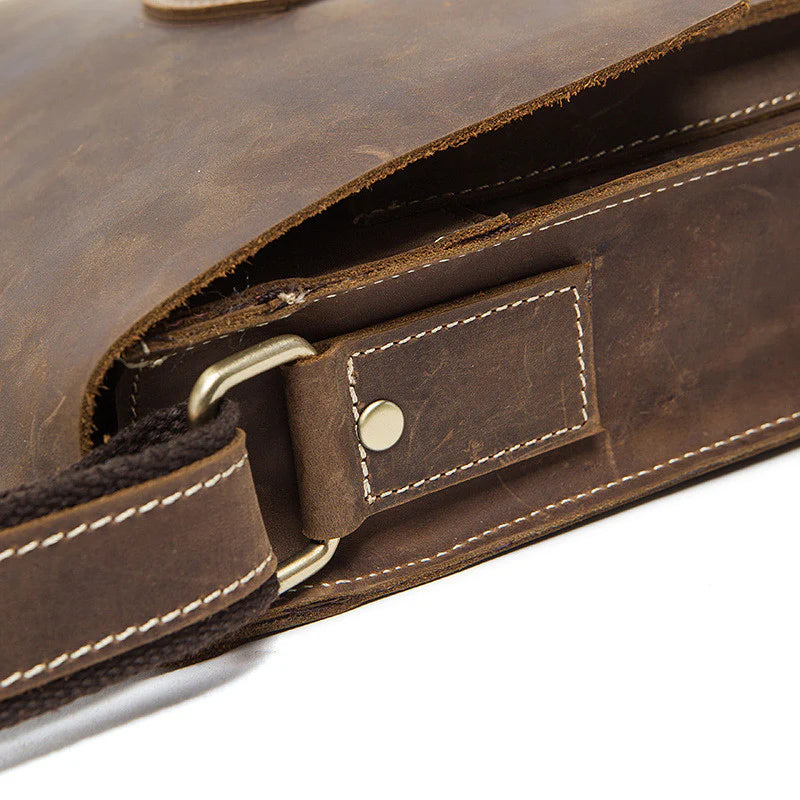 Men‘s Genuine Leather Shoulder Bag