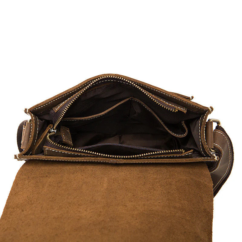 Men‘s Genuine Leather Shoulder Bag