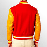 Michael jackson thriller varsity jacket back image