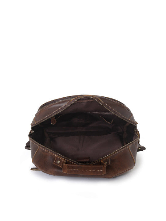 Vintage Brown Premium Leather Backpack
