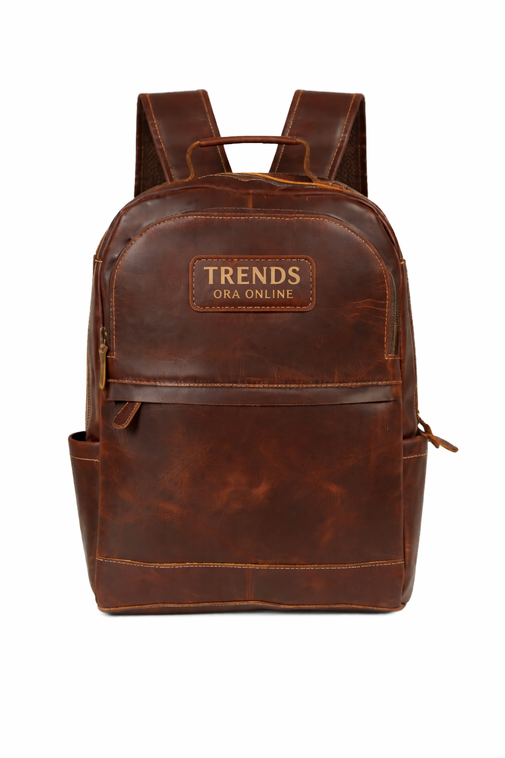 Vintage Brown Premium Leather Backpack